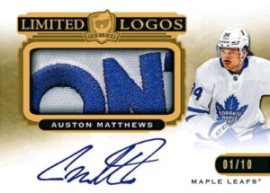 Limited Logos Auto Patch Auston Matthews MOCK UP