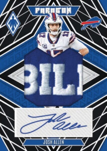 Paragon Patch Auto Black Josh Allen MOCK UP