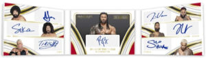 The Bloodline Auto Booklet Solo Sikoa, Roman Reigns ,Jimmy Uso, Afa, Sika, Rikishi, Jey Uso MOCK UP