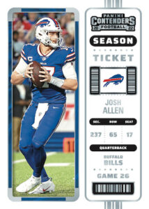 Base Season Ticket Josh Allen MOCK UP