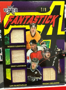 FantaStick 4 Platinum Mario Lemiux, Eric Lindros, Luc Robitaille, Teemu Selanne