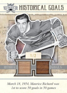 Historical Goals Maurice Richard MOCK UP