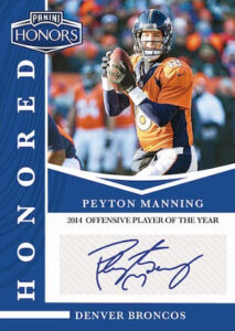 Honored Signatures Peyton Manning MOCK UP