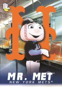 Mascot Mania Foil Mr. Met MOCK UP