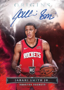 Rookie Auto Red Jabari Smith Jr MOCK UP