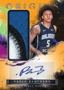 Rookie Jersey Auto Gold Paolo Banchero MOCK UP