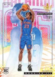 Rookies III Jaden Ivey MOCK UP