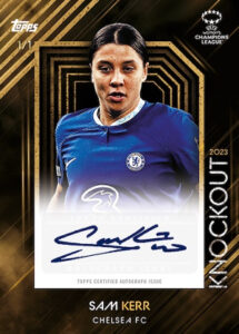 Star Player Auto Gold Sam Kerr MOCK UP