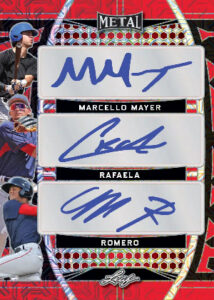 Triple Auto Marcello Mayer, Rafaela, Romero MOCK UP