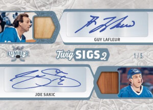 Twig Sigs 2 Navy Blue Joe Sakic, Guy Lafleur MOCK UP