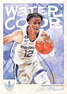 Water Color Ja Morant MOCK UP