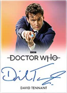 Full Bleed Auto David Tennant as The Doctor MOCK UP