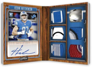 Rookie Signature Locker Booklet Aidan Hutchinson MOCK UP