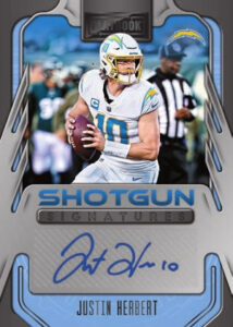 Shotgun Signatures Justin Herbert MOCK UP