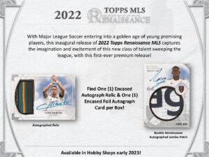 2022 Topps Renaissance MLS