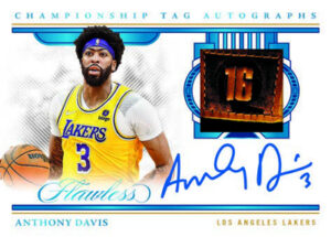 Championship Tags Auto Anthony Davis MOCK UP