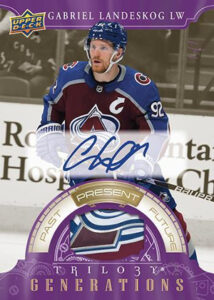 Generations Purple Patch Auto Gabriel Landeskog MOCK UP