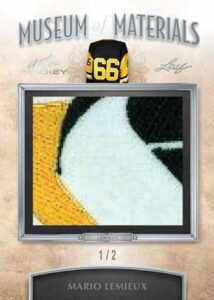 Museum of Materials Silver Spectrum HoloFoil Mario Lemieux MOCK UP