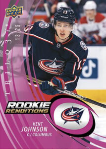 Rookie Renditions Pink Kent Johnson MOCK UP