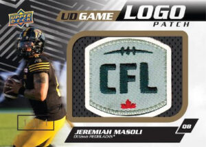 UD Game Jersey Jumbo Logo Patch Jeremiah Masoli MOCK UP