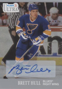 30th Anniversary Auto Brett Hull MOCK UP