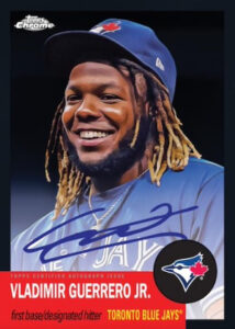 Auto Black Refractor Vladimir Guerrero Jr MOCK UP