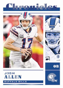 Base Chronicles Blue Josh Allen MOCK UP