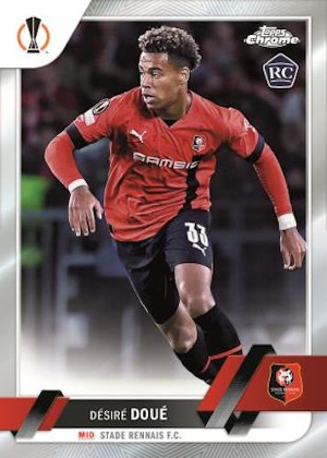 2022-23 Topps Chrome UEFA Club Competitions - Soccer Card Checklist