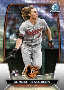 Base Rookie Gunnar Henderson MOCK UP