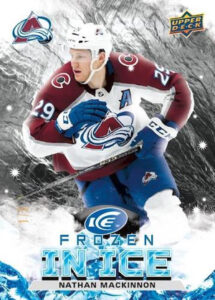 Frozen in Ice Black Nathan MacKinnon MOCK UP