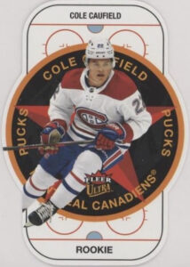 Pucks Die-Cuts Cole Caufield MOCK UP