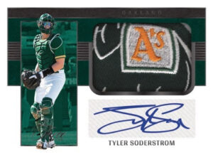 Rookie Jersey Auto Black Tyler Soderstrom MOCK UP