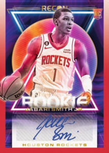 Rookie Recon Signatures Red Jabari Smith Jr MOCK UP