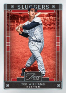 Sluggers Holo Silver Ted Williams MOCK UP