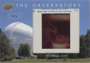 The Observatory Slide Relics Astronomer Getting into Prime Focus Cage