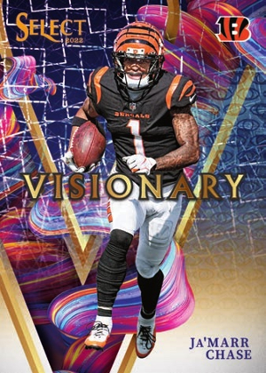 Visionary Gold Prizm Jamarr Chase MOCK UP