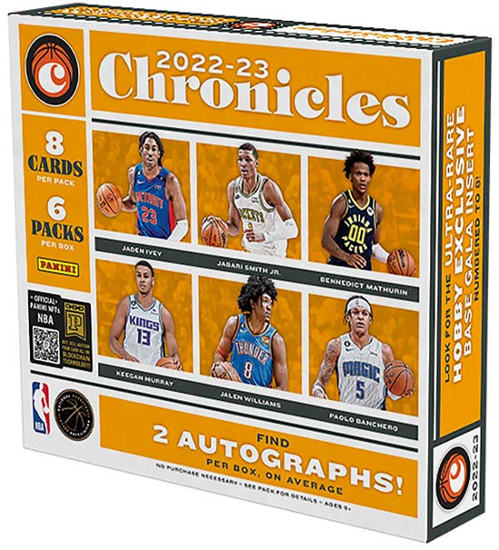 202223 Panini Chronicles Basketball Basketball Card Checklist