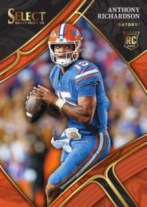 Base Field Level Orange Prizm Anthony Richardson MOCK UP