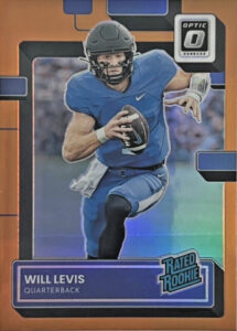 Donruss Optic Rated Rookie Orange Will Levis