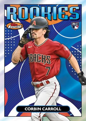 Finest Rookies Design Variation Corbin Carroll MOCK UP