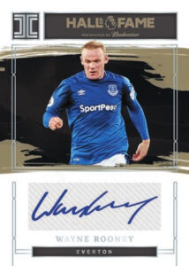 Hall of Fame Auto Wayne Rooney MOCK UP