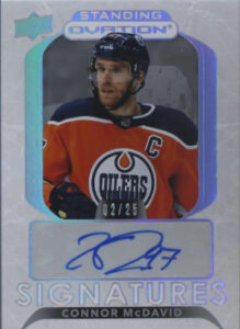 Standing Ovation Signatures Connor McDavid