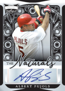 The Naturals Auto Albert Pujols MOCK UP