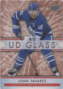 UD Glass Stars Red John Tavares