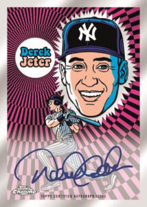 Ultraviolet All-Stars Auto Derek Jeter MOCK UP