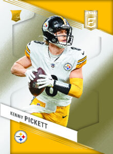 Base Rookie Gold Kenny Pickett MOCK UP