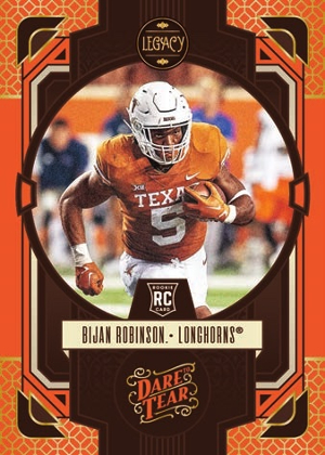 Dare to Tear Rookies Rip Bijan Robinson MOCK UP