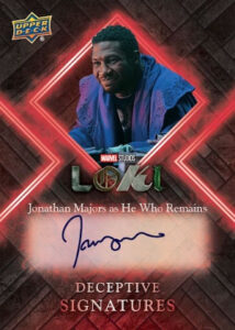 Deceptive Signatures Jonathan Majors as He Who Remains MOCK UP