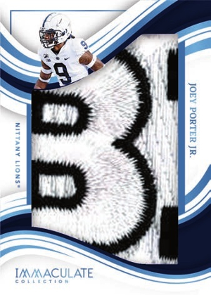 Immaculate Jumbos Patches Joey Porter Jr MOCK UP