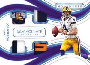 Immaculate Moments Quad Joe Burrow MOCK UP